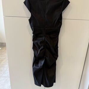 Xscape Black Midi Dress